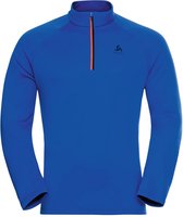 ODLO Midlayer 1/2 zip BESSO Mannen Outdoortrui - Deep Dive - Maat M