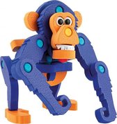 knutselpuzzel aap junior 25,8 cm blauw 59-delig