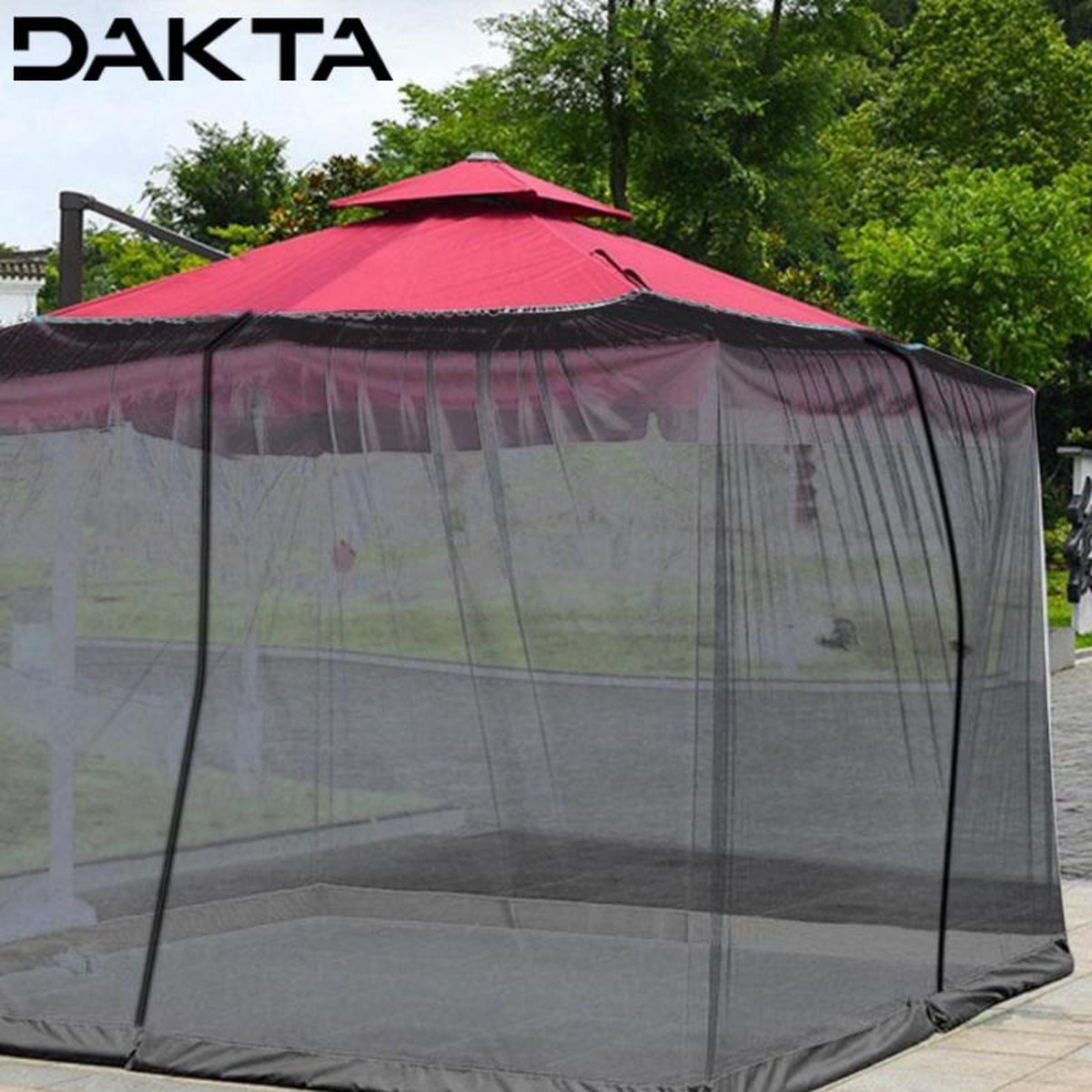 Dakta® Klamboe Parasol | voor Buiten | Tafel Scherm | Camping Tent |  Klamboes |... | bol.com