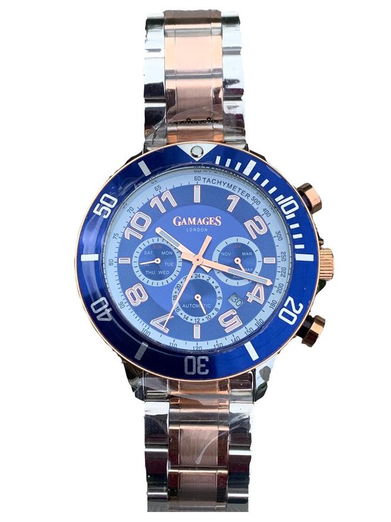 Gamages Herenhorloge Race Timer GA0034 Two Tone bol