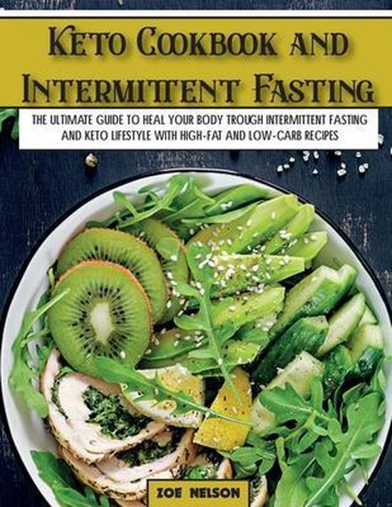 Healthy Cookbook- Keto Cookbook and Intermittent Fasting - cover