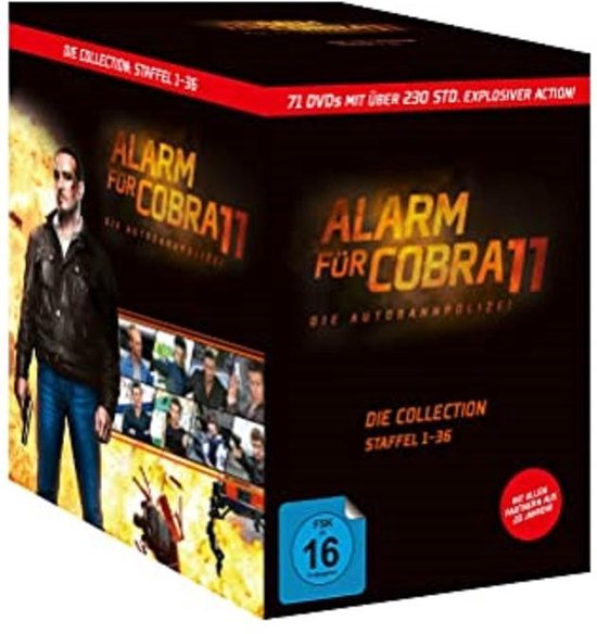 Alarm für Cobra 11 Collection seizoen 1 t/m 36 [71 DVDs] Import (Dvd),  Vinzenz... | bol.com