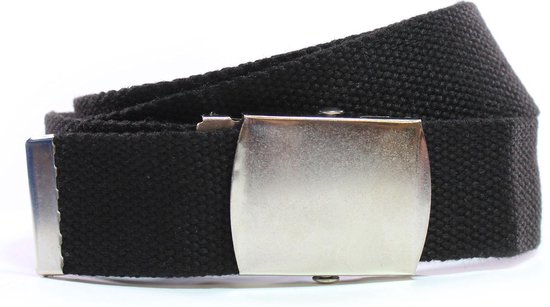 XWCHASA Werkriem voor heren, 150 cm, verstelbare nylon outdoor stoffen riem, geen metalen gesp, zonder gaten, herenriem, geschikt voor werk en reizen