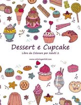Dessert e Cupcake Libro da Colorare per Adulti 2