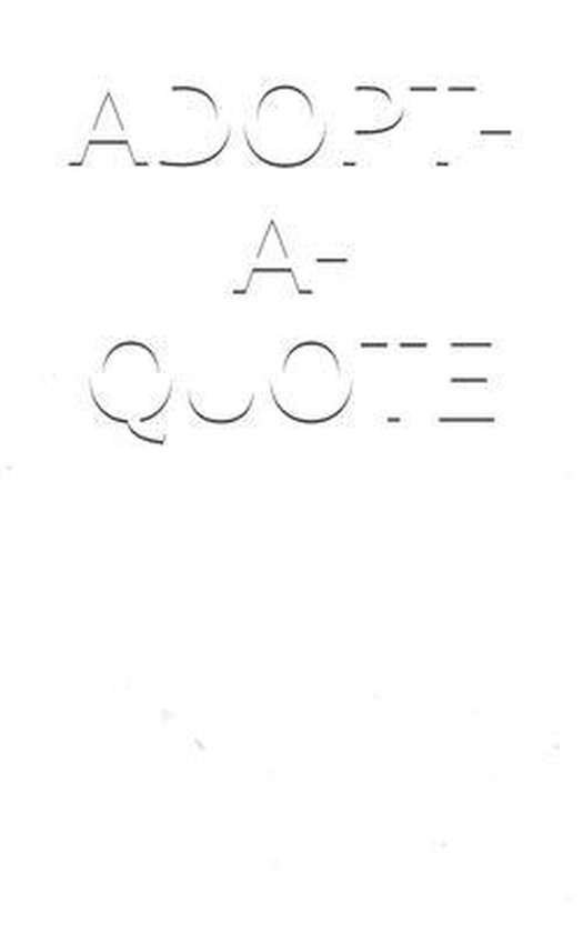 Adopt-A-Quote - cover
