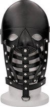 Leather Male Mask - Black