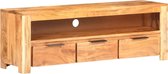 Tv meubel 119x30x41 cm massief acaciahout