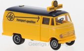 BREKINA Mercedes Benz L 319 Kasten, ASG, 1956 2. Version schaalmodel 1:87