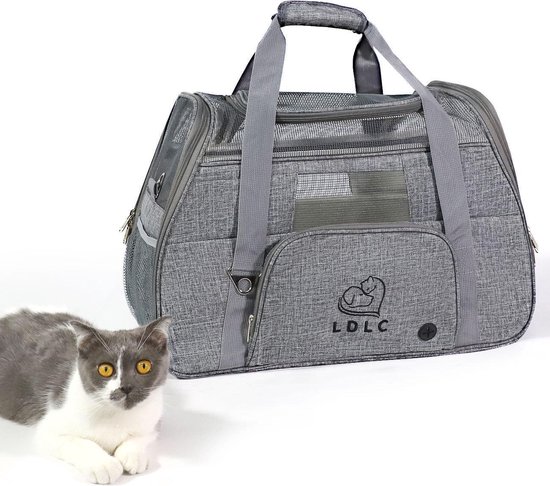 Sac de transport pour chats| Sac de voyage sac bandoulière chat | transport  de chat |... | bol.com