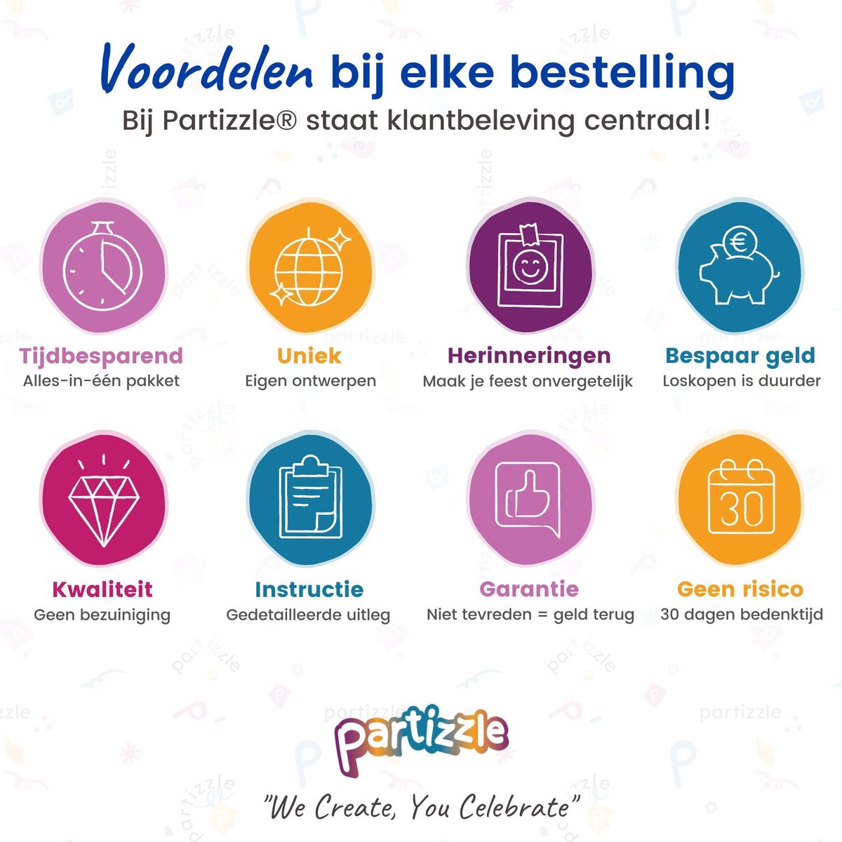 Partizzle 50x Nederland Gekleurde Confetti Helium & Latex Ballonnen - Koningsdag - WK / EK Voetbal 2024 - Carnaval - Holland Feestartikelen Versiering - Oranje Rood Wit Blauw — afbeelding 7
