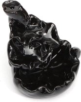 Wierook Houder Fontein - Wierook Kegel Brander - Aromatherapie Geur  Brander van Keramiek + 50 Kegels