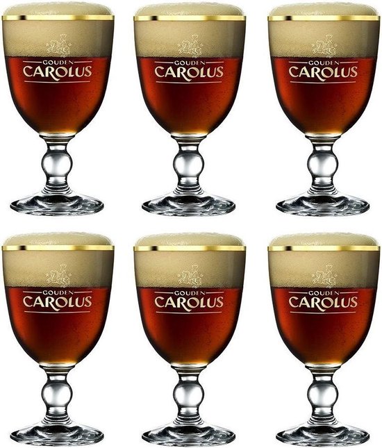 Verre à Bière Gouden Carolus 250 ml - 6 Pièces | bol.com