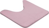 4goodz Toiletmat Basic polyester 50x50 cm - Roze