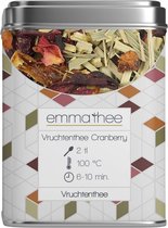 Theeblik Vruchtenthee Cranberry + 100 gram - Vruchtenthee - Blend - Losse thee - 100 gram