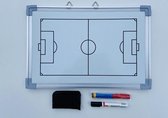 Coachbord voetbal - Tactiekbord 30x45 cm - Inclusief draagtas, magneten en accessoires - Ciclón Sports