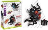 BJoy RC Spin Speelgoedrobot Kinderen - Roterende Spider Afstandsbediening Rood