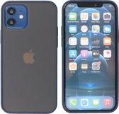 iPhone 12 Mini Hoesje - Back Cover Telefoonhoesje - Blauw