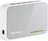 TP-LINK Netwerkswitch, tot 5 PC's verbinden met internet, Netwerk Switch, RJ-45 aansluiting, 13x18x6 cm, geschikt voor 10/100Mbps netwerken, nergiebesparende technologie