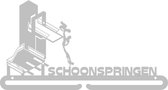 Luxe Schoonspringen Medaillehanger RVS (35cm breed) - Nederlands product - sportcadeau - topkado - medalhanger - medailles - swimming - zwemsport - sport cadeau - topkado - medalha