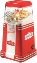 Simeo Coca Cola Popcornmachine - 1100W - Rood