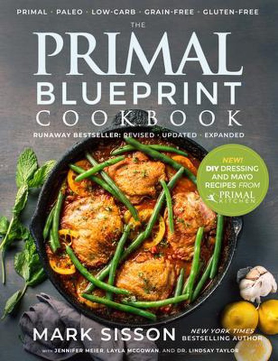 Boek cover The Primal Blueprint Cookbook van Jennifer Meier (Paperback)