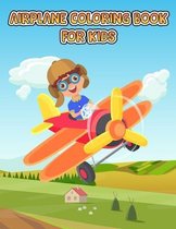 Airplane Coloring Book For Kids