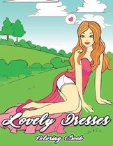Lovely Dresses Coloring Book