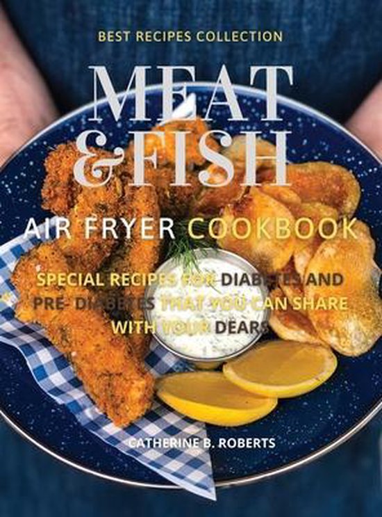 Meat and Fish Air Fryer Oven Cookbook - cover