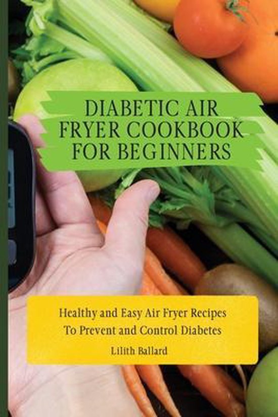 Diabetic Air Fryer Cookbook for Beginners - cover