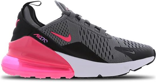 Nike Air Max 270 GS smoke grey- pink maat 36.5 | bol.com