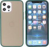 Coque iPhone 12 Pro Max - Coque Arrière pour Téléphone - Vert Foncé