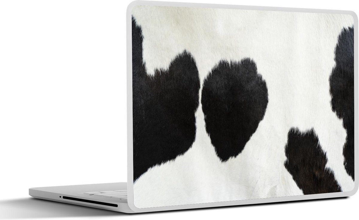Laptop sticker - 15.6 inch - Dierenprint - Koeien - Vacht - 36x27,5cm - Laptopstickers - Laptop skin - Cover
