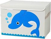 Coffre à jouets verrouillable - Beautiful Dolphin - Panier à linge et Boîte de rangement pour la pépinière
