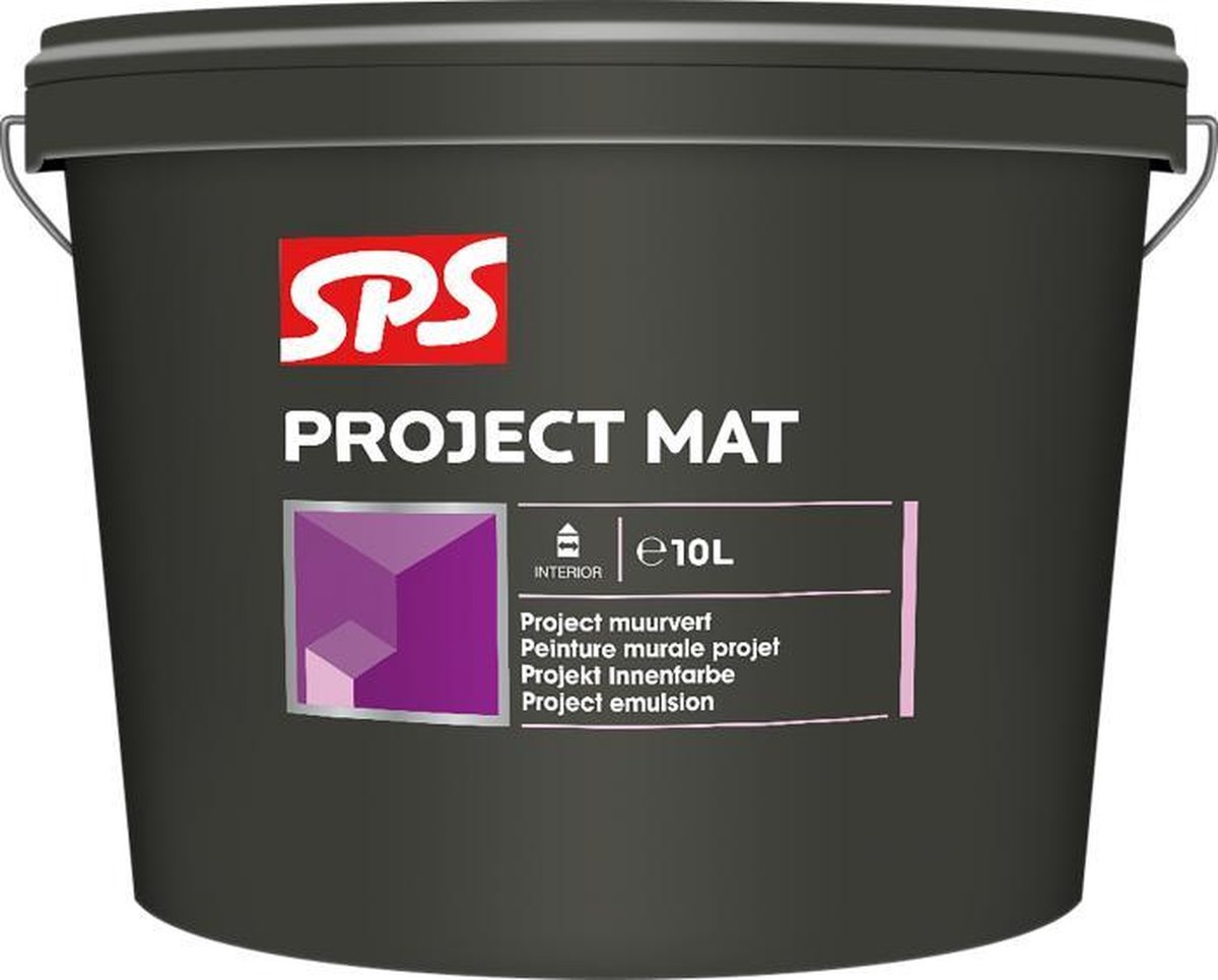 Sps Muurverf Project Mat 9010 10 Liter