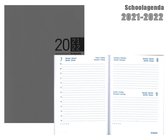 Brepols Schoolagenda 2021-2022 - Veneto-flexi - Grijs - 11.5 x 16.9 cm