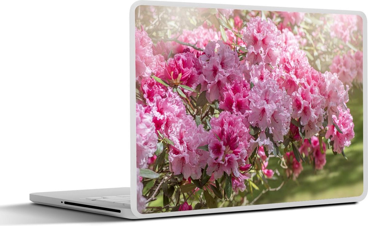 Afbeelding van product SleevesAndCases  Laptop sticker - 13.3 inch - Zomerse kleuren van de hortensia