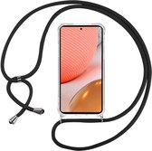 Coque Samsung Galaxy A72 4G et 5G avec bandoulière - Sac à bandoulière Chain Fever Lanyard