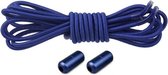 Agletless® Elastische veters zonder strikken - Rond Dun - Blauw