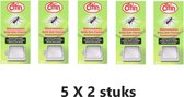 CITIN - Mierenlokdoos - 5 x 2 Stuks  -  Voor binnen en buiten - Insectenval - Mierenlokloos - Mieren - Lokdoos - Ongediertebestrijding - Mierenval - mieren bestrijden