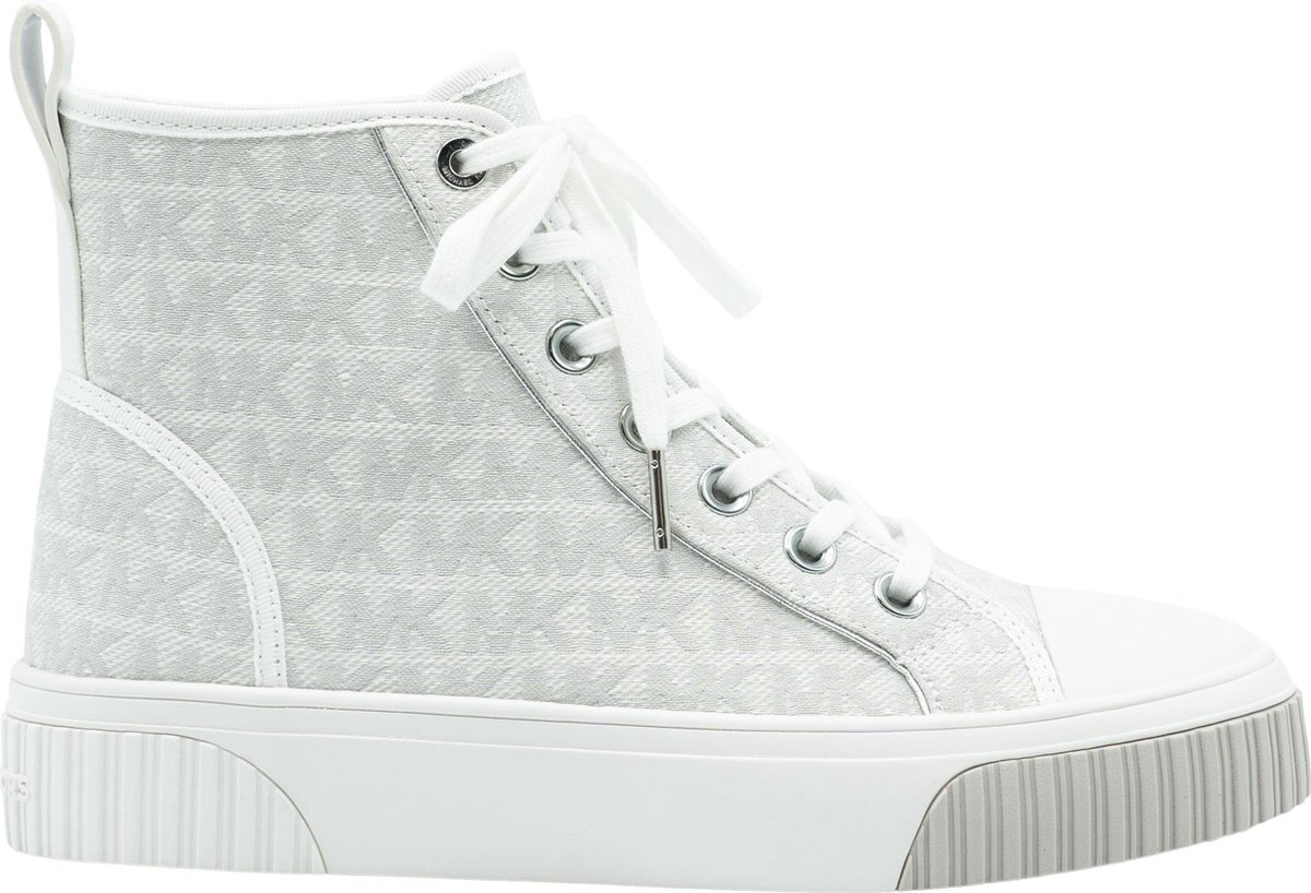 Michael Kors Gertie High Top Dames Sneaker - Grijs - Maat 41 | bol.com