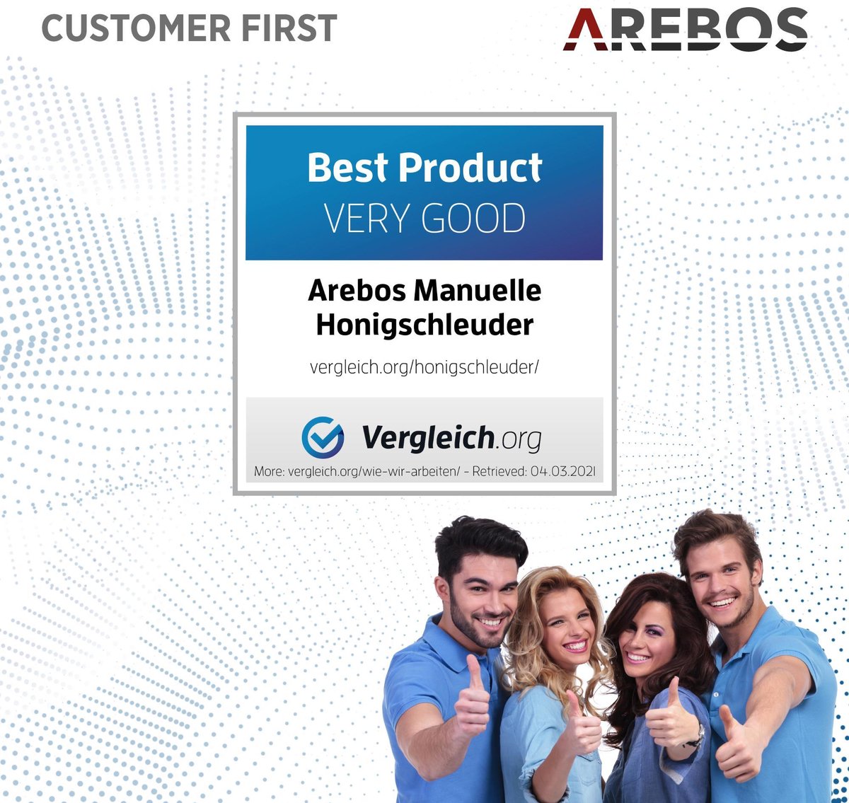 AREBOS Honing Extractor - Honing Centrifuge thumbnail 5