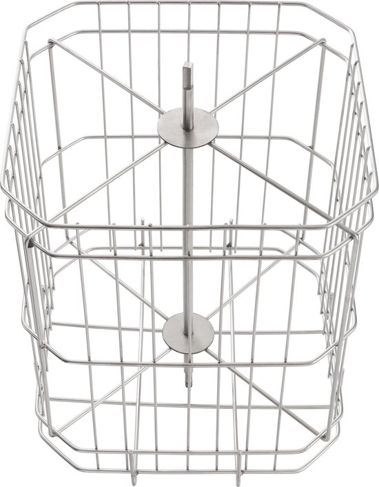 AREBOS Honing Extractor - Honing Centrifuge - Roestvrij Staal - Handmatig - voor 4 honingraatjes 26 x 42cm van AREBOS — afbeelding 3
