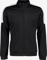 Dutchy heren voetbal trainingsjas - Zwart - Maat XL