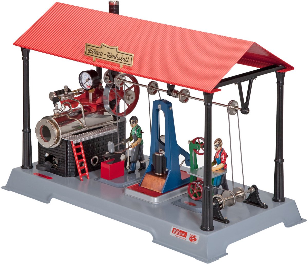 Wilesco - Dampfmaschinenfabrik D141 (6/20) * - WIL00145 - modelbouwsets, hobbybouwspeelgoed voor kinderen, modelverf en accessoires