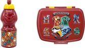 Harry Potter lunchbox / broodtrommel incl. drinkbeker van 400ml