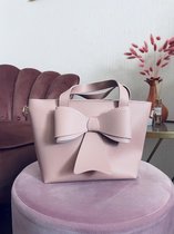 Small bow bag | baby pink