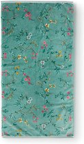 PIP Studio badgoed Les Fleurs green - handdoek 70x140 cm