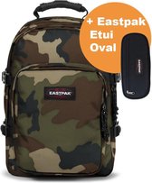 patrouille Uitmaken Installeren Eastpak Provider Rugzak Camo + Etui Eastpak Oval Zipplr Black | bol.com