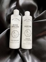 Shampoo en Haar Conditioner set van ezelinnenmelk 250ML - biologisch