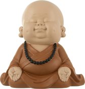 J-Line Monnik Zen Poly Bruin Small